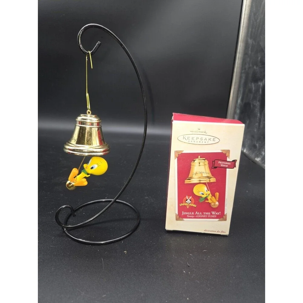 Hallmark Keepsake Tweety Christmas Ornament JINGLE ALL THE WAY Tested